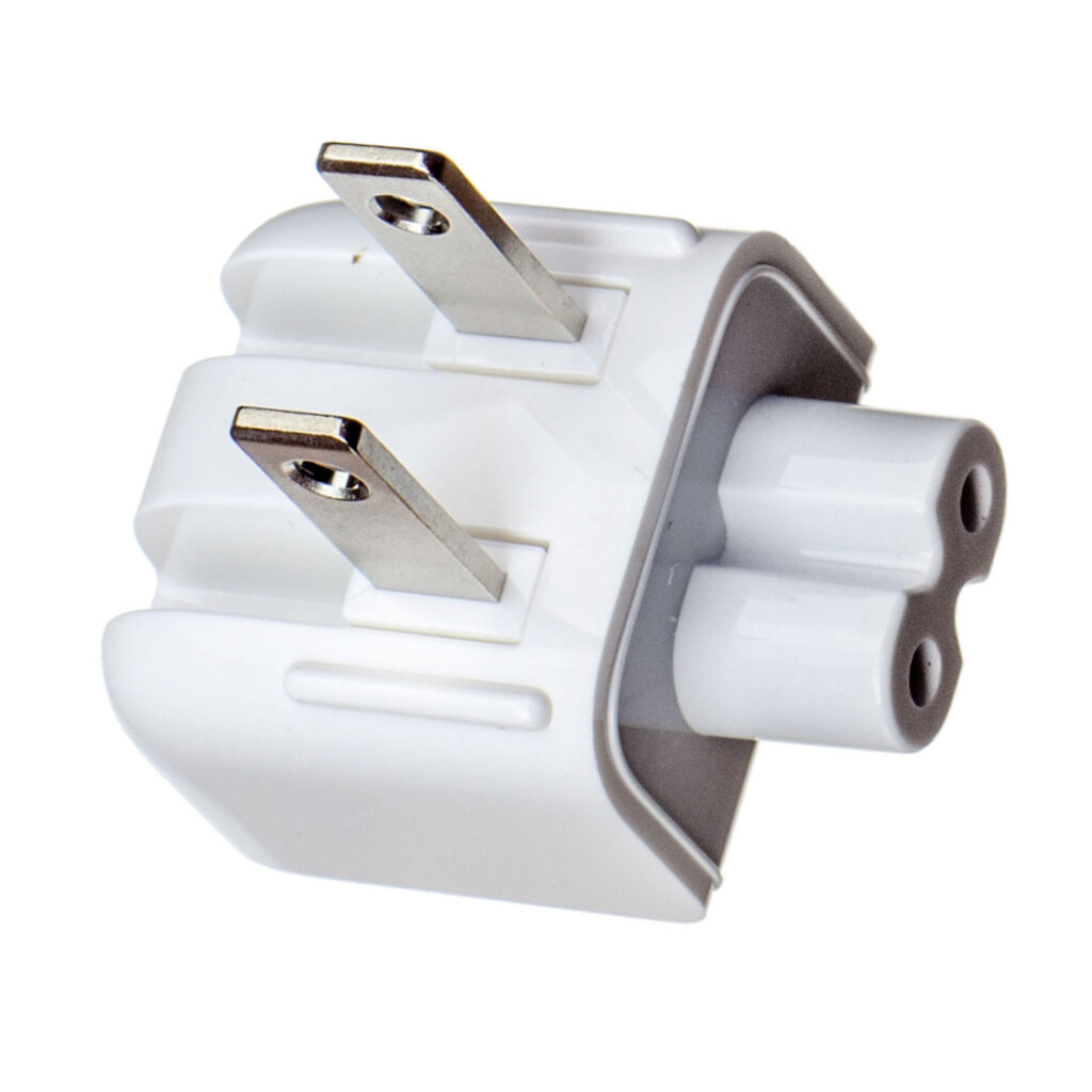 image of USB-C Power Adapter Duckhead 2-Prong Wall Plug