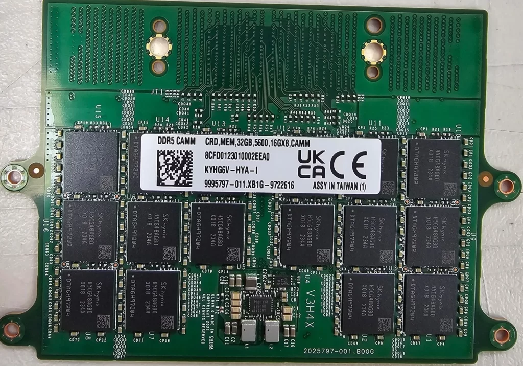 image of 32GB DDR5 CAMM 5600Mhz - Dell OEM