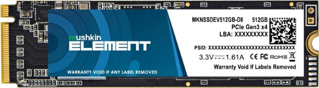 image of 512GB Element M.2 2280 PCIe Gen3 x4 SSD