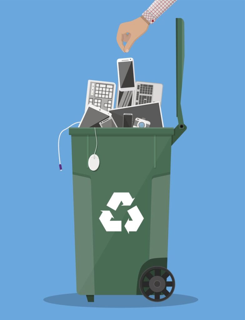 image of trash bin